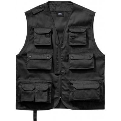 Brandit lovecká vesta černá – Zboží Mobilmania