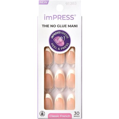 KISS Samolepící nehty ImPRESS Nails Everlasting 30 ks – Zboží Dáma