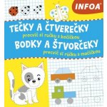 Tečky a čtverečky - Procvič si ručku s kočičkou / Bodky a štvorčeky - Precvič si rúčku s mačičkou – Hledejceny.cz