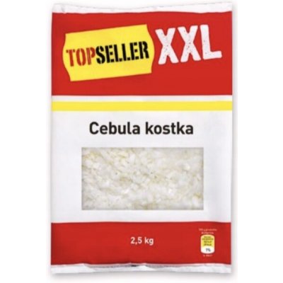 Top Seller Cibule zmrazená v kostce Ideální pro polévky a omáčky 2,5 kg – Zboží Dáma
