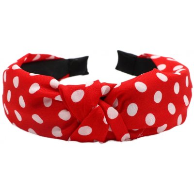 Čelenka s puntíky Barva: tmavě růžová – Hledejceny.cz