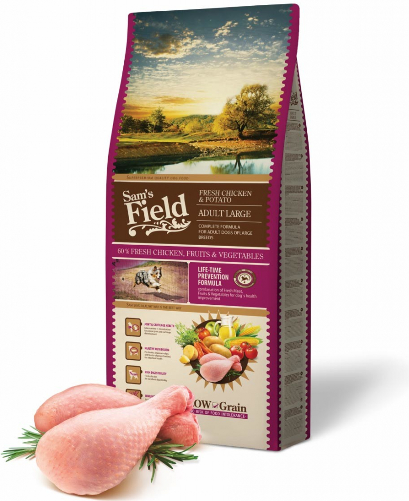 Sam\'s Field Adult Large Chicken & Potato 13 kg