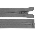 Prima-obchod Kostěný zip No 5 délka 45 cm bundový, barva 312 šedá tmavá – Hledejceny.cz
