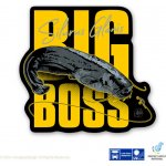 4anglersdesign Rybářská samolepka na auto Sumec Big boss – Zboží Živě