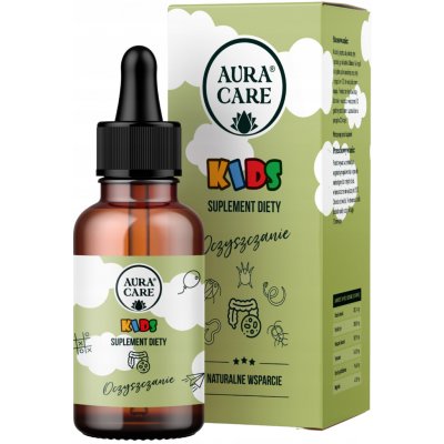 Aura Care Čisticí kapky pro děti 50 ml malinová příchuť bez cukru – Hledejceny.cz