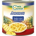 Vera Gurmet Ananas kousky 3050 g – Zboží Dáma