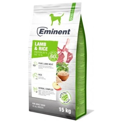 Eminent Lamb & Rice High Premium Adult All Breeds 15 kg – Sleviste.cz