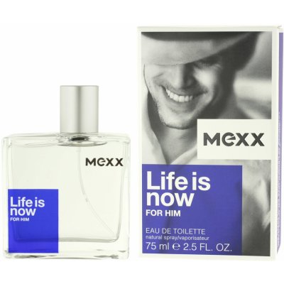 Mexx Life Is Now toaletní voda pánská 75 ml