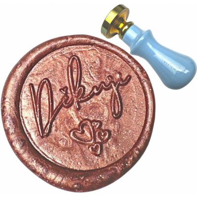 Creatissimo Pečetidlo s nápisem Děkuji 82207 – Zboží Mobilmania