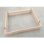 HelpSoul Včelí rámek 39 x 30 cm vypletený s mezerníky – Sleviste.cz
