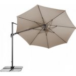 Derby RAVENNA 3,3 m velký zahradní výkyvný slunečník s boční tyčí 827 – Zboží Mobilmania