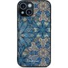 Pouzdro a kryt na mobilní telefon Apple Pouzdro Mobiwear Glossy Apple iPhone 14 - G038G - Modré mandala květy