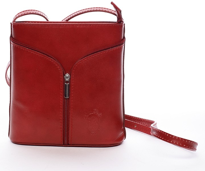 Kožená crossbody Viola black