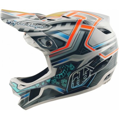 Troy Lee Designs D4 COMPOSITE GHOSTWING GRAY 2023 – Zbozi.Blesk.cz