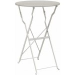 OMAXI 843043 Bistro stolek Béžová Ø50x71 cm Práškově lakovaná ocel – Hledejceny.cz
