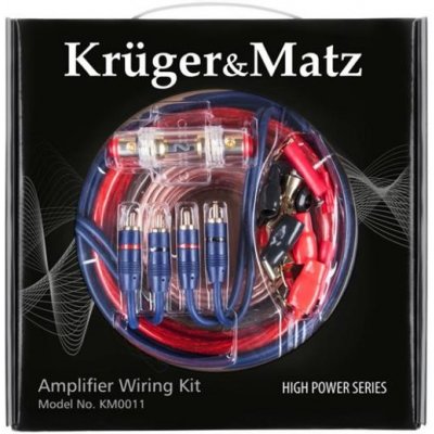 Sada montážní KRUGER & MATZ KM0011 pro zesilovače – Zboží Živě