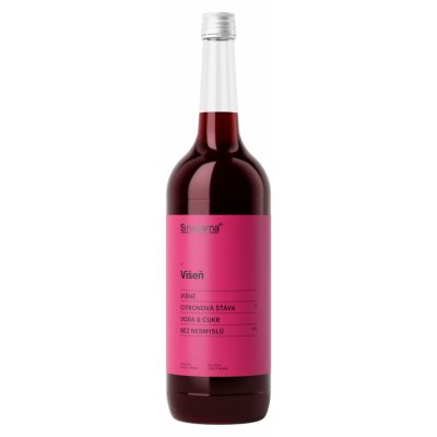 Sirupárna Domácí Višňový Sirup 1 l – Zboží Dáma