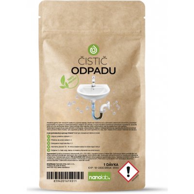 Nanolab Přírodní čistič ucpaného odpadu 1 dávka – Zbozi.Blesk.cz