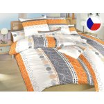 Dadka povlečení krep Ateliér oranžový 140x200 70x90 – Zboží Mobilmania