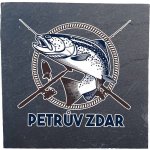 Bohemia Gifts Kameninový podtácek pro rybáře 10cm – Zboží Dáma