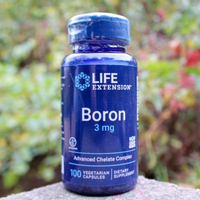 Life Extension Bór 3 mg Chelate Complex 100 kapslí