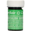 Potravinářská barva a barvivo Sugarflair paste colour gelová barva zelená Ghoulish green 25 g