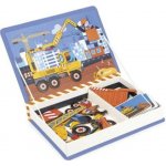Janod Magnetibook Na stavbe – Zboží Dáma