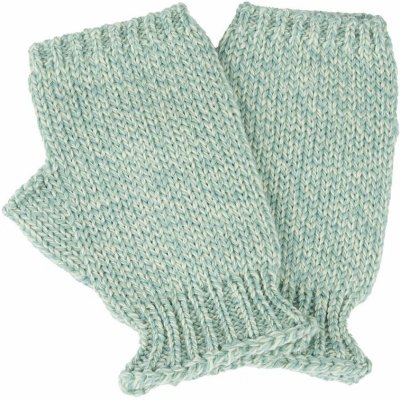 Vlnka vlněné pletené bezprsté rukavice Supersoft Merino tyrkysová – Hledejceny.cz