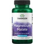Swanson Magnesium Malate hořčík malát 150 mg elementárního hořčíku x 60 tablet – Hledejceny.cz