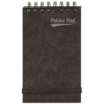 PUKKA PAD Kroužkový sešit Pressboard černá 127 x 76 mm linkovaný – Zboží Živě