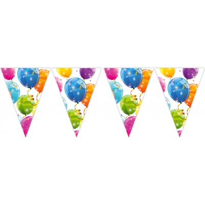 Procos Vlaječková girlanda Balónky 9 vlajek – Zboží Dáma Procos Vlaječková girlanda Balónky 9 vlajek – Zboží Dáma