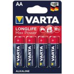 Varta LongLife Max Power AA 4ks 4706101404 – Zboží Živě
