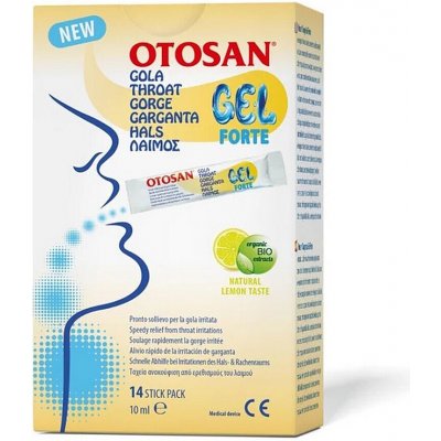 OTOSAN Gel do krku Forte 14 x 10 ml – Hledejceny.cz