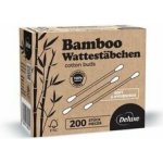 DELUXE Bambusové vatové tyčinky do uší EcoBamboo 200 ks – Hledejceny.cz