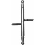 TKZ okenní závěs 13x100 UR01 nerez Povrch: IN - nerez – Sleviste.cz