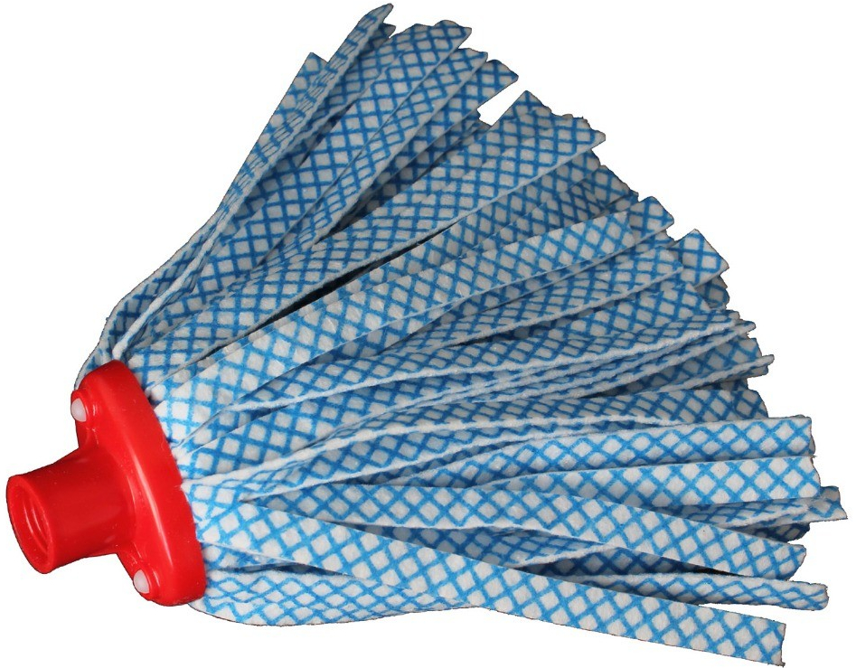 Bürstenmann Mop podlahový pásky modro-bílé 22 cm
