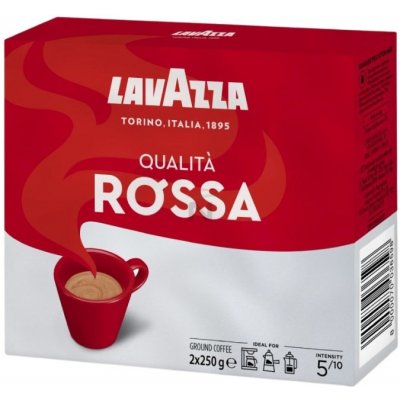 Lavazza Espresso Qualita Rossa mletá 2 x 250 g