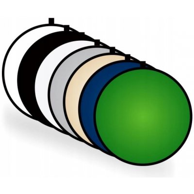 Fotografická blenda kulatá 80 cm 7v1 + pouzdro – Zboží Živě