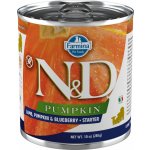 N&D Pumpkin Dog Starter Lamb Pumpkin Blueberry 285 g – Sleviste.cz