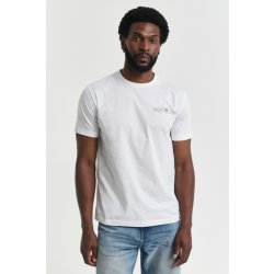 Gant PRINTED GRAPHIC SS T-SHIRT EGGSHELL