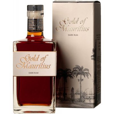 Gold of Mauritius Dark Rum 40% 0,7 l (holá láhev) – Zbozi.Blesk.cz