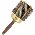 Olivia Garden Expert Blowout Shine Gold a Brown kulatý foukací kartáč na vlasy 80 mm – Sleviste.cz