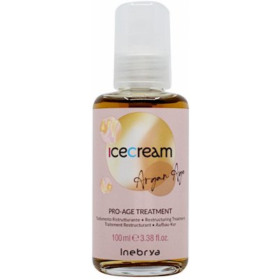Inebrya Ice Cream Argan Age Pro-Age Treatment regenerační olej na vlasy 100 ml – Hledejceny.cz