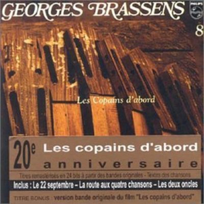 Brassens Georges - Les Copains d'Abord Vol. 8 CD – Zboží Mobilmania