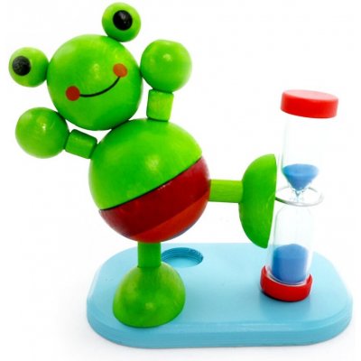 Hess Přesýpací hodiny žába pro měření doby čištění zubů – Sleviste.cz