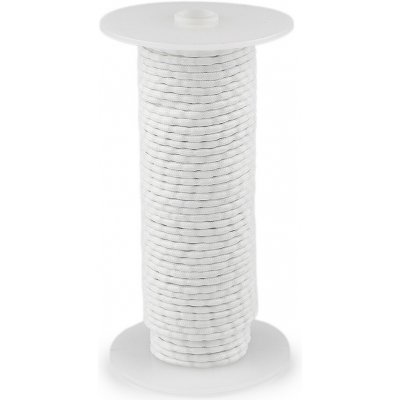 Šňůra olověná na záclony 30 g/m Varianta: bílá, Balení: 25 m – Zbozi.Blesk.cz