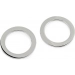Nerezový kroužek na plavky, šaty a doplňky Ø45 mm; 52 mm plochý, malé, 3 (Ø52 mm) barva nikl – Hledejceny.cz