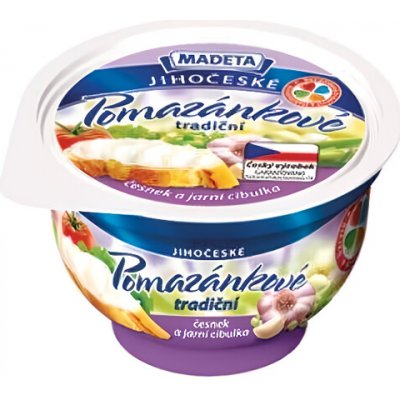 Madeta Jihočeské tradiční česnek a jarní cibulka 6 x 150 g – Zboží Dáma