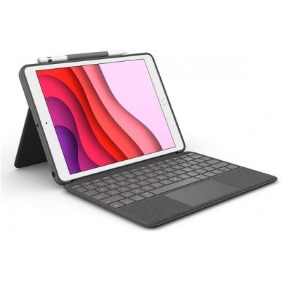 Logitech Combo Touch pro iPad 7., 8. a 9. gen. UK 920-009629 – Zboží Mobilmania