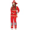 Dětský karnevalový kostým Hasičský oblek červený unisex